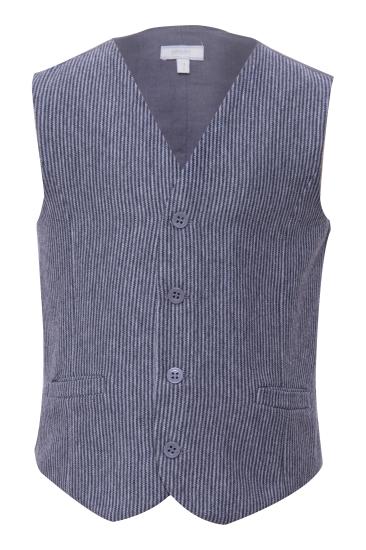 VEST GREY STRIPE